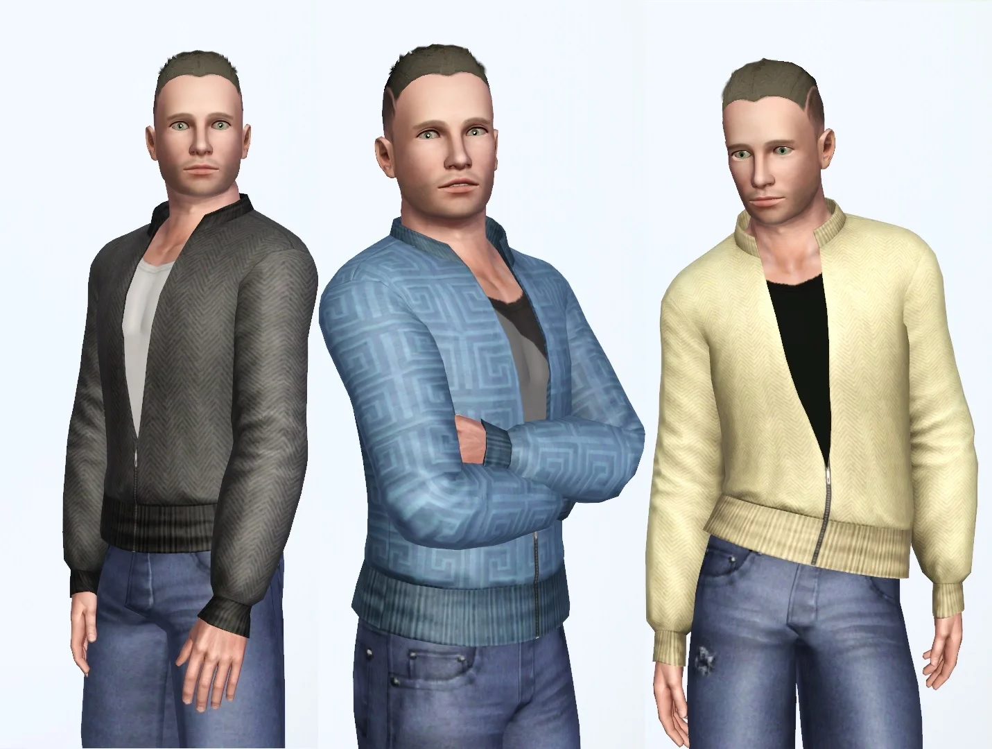 Simple Jacket for Simple Guys » Free Sims Mods